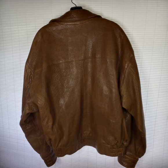 Vintage 95 Cypress Grove Leather Jacket Mens M - Picture 8 of 11